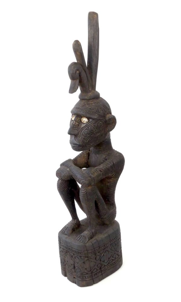 Statue Leti en bois de fer (3/4)