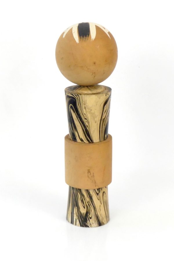 Grande Kokeshi marbrée (dos)