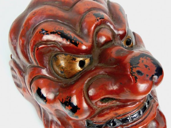 Masque Konron Japon (détail)