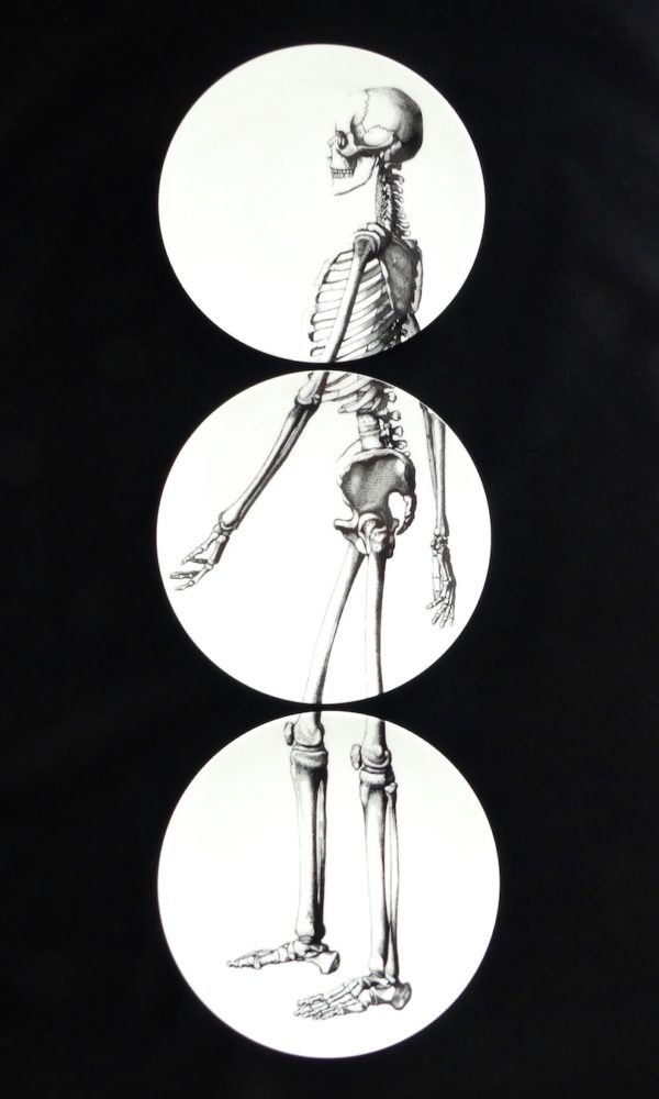 Assiettes à dîner Memento Mori