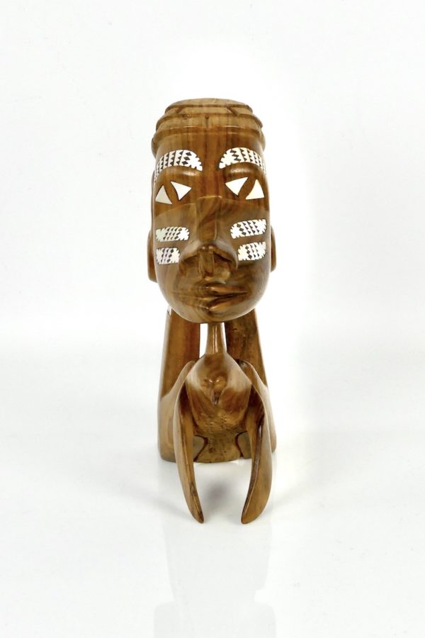 Tête de pirogue Nguzu Nguzu (face)