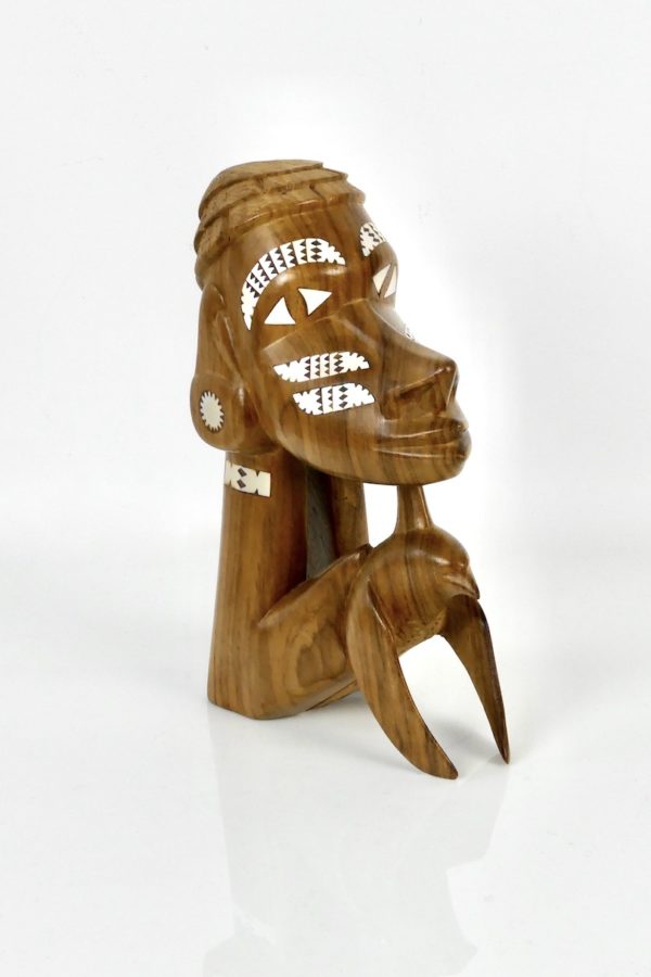 Tête de pirogue Nguzu Nguzu (3/4)
