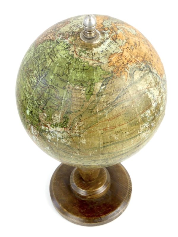 Globe terrestre de bureau J. Forest (dessus-2)