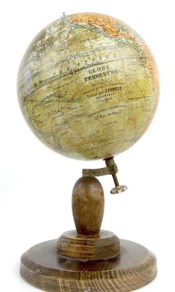 Globe terrestre de bureau J. Forest 4