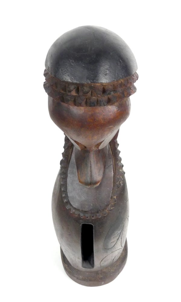 Grand tambour à fente du Vanuatu (dessus)