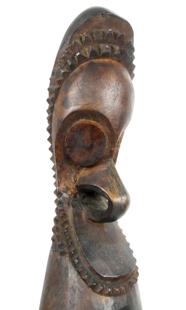 Grand tambour à fente du Vanuatu (tête)