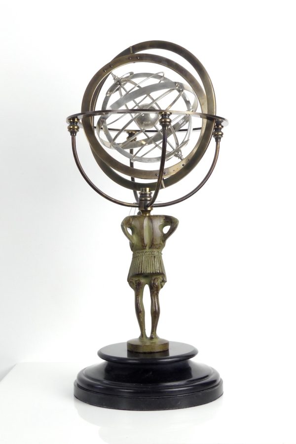 Sphère armillaire Atlas AM (dos)