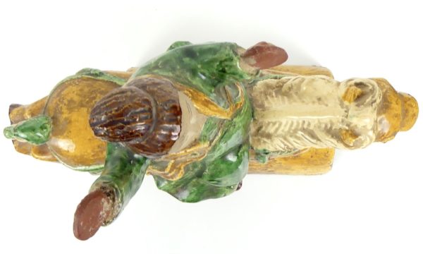 Tuile faîtière équestre chinoise (dessus)
