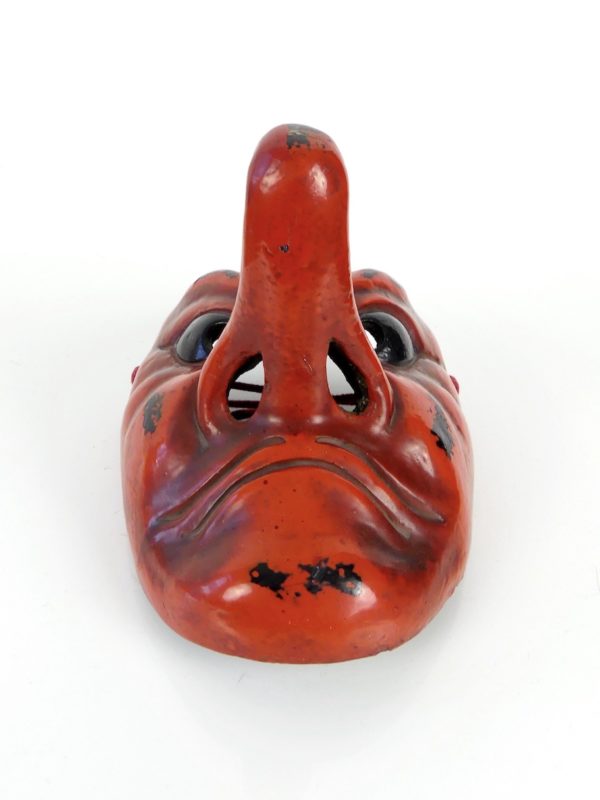Masque Tengu ancien (dessous)