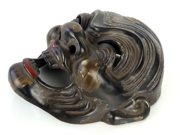 Masque ancien Bukaku de Heishitori (profil 3/4)