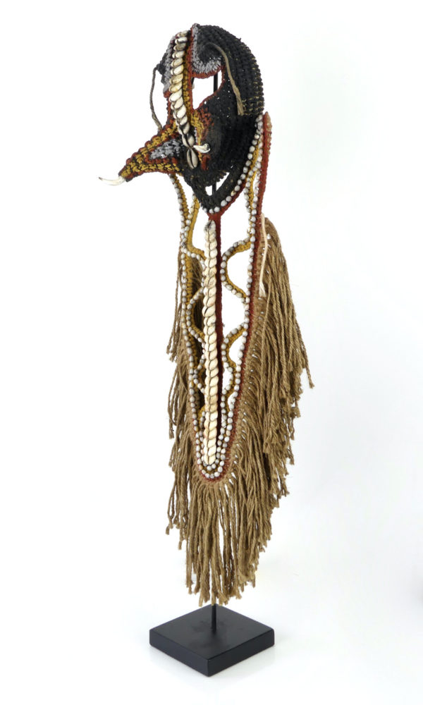 Masque et plastron tressé Baba Abelam (3/4)