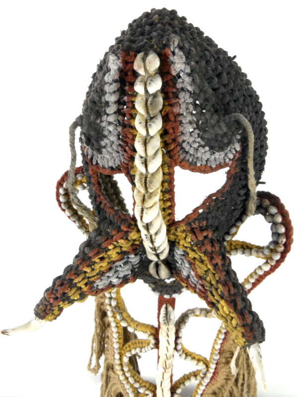Masque et plastron tressé Baba Abelam (détail 2)
