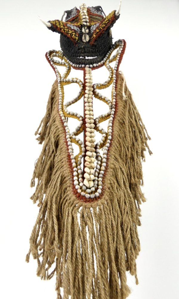 Masque et plastron tressé Baba Abelam (dessous)