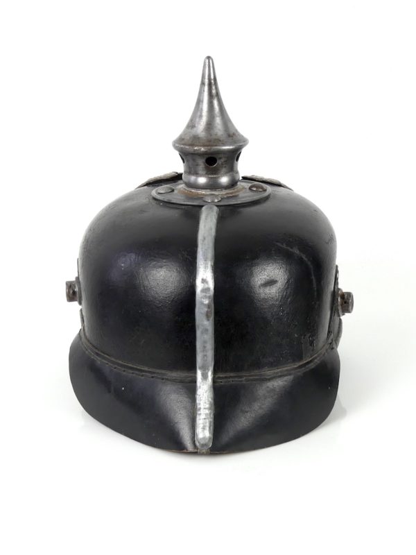 Casque à pointe Prussien en cuir – Image 3