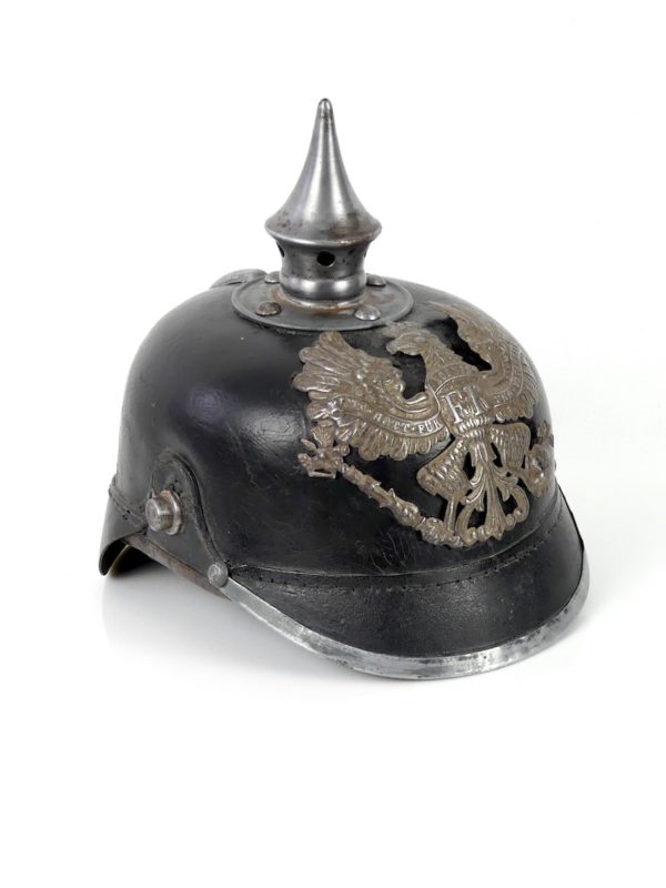 Casque à pointe Prussien en cuir – Image 6