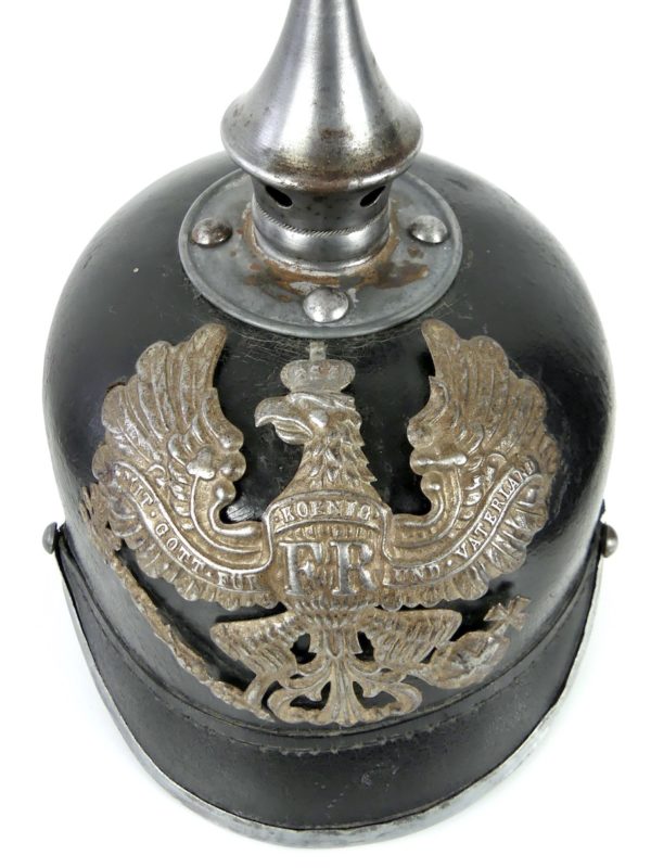 Casque à pointe Prussien en cuir – Image 5