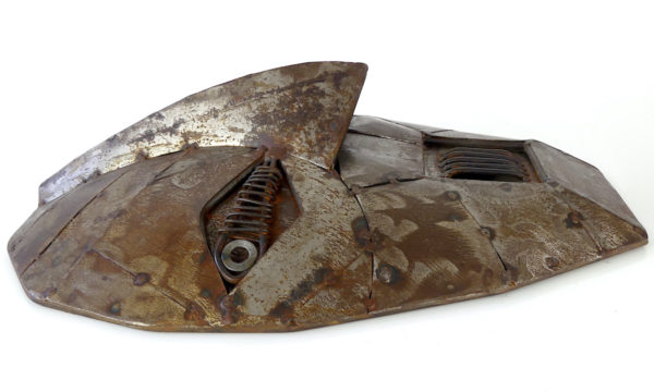 Masque métallique brut (profil)