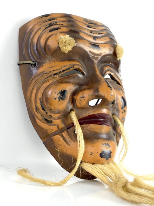Masque Okina ancien Nô (3/4)