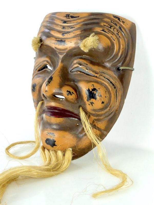 Masque Okina ancien Nô (3/4-2)