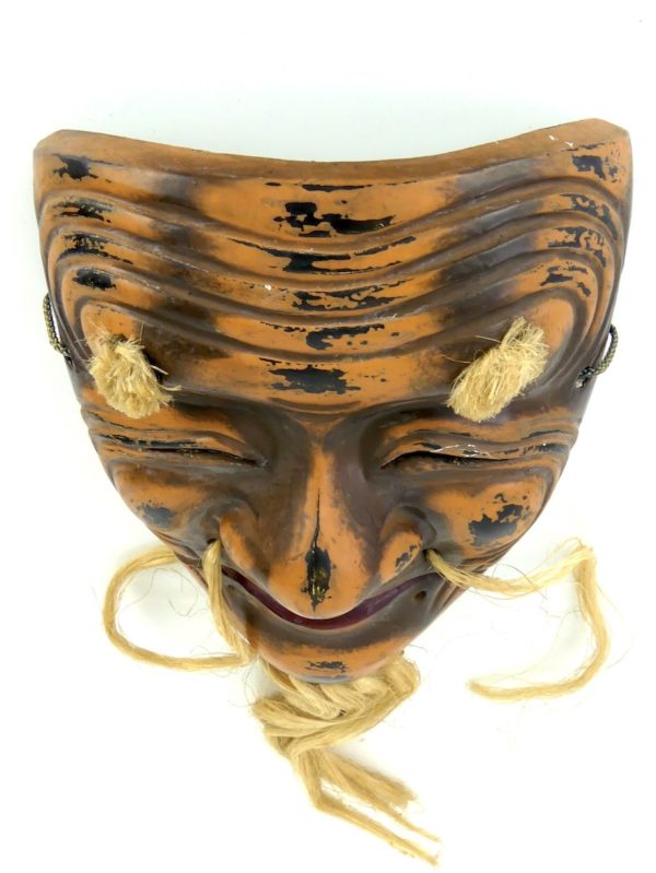 Masque Okina ancien Nô (dessus 2)