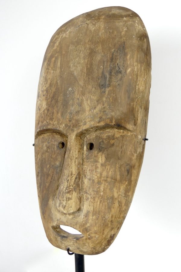 Grand masque céphalomorphe Timor (détail 3/4)