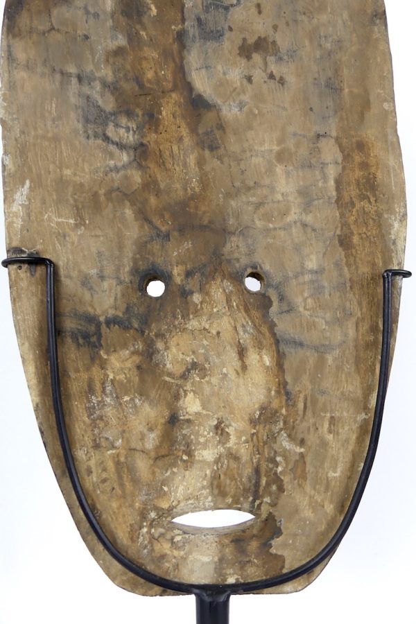Grand masque céphalomorphe Timor (détail dos)