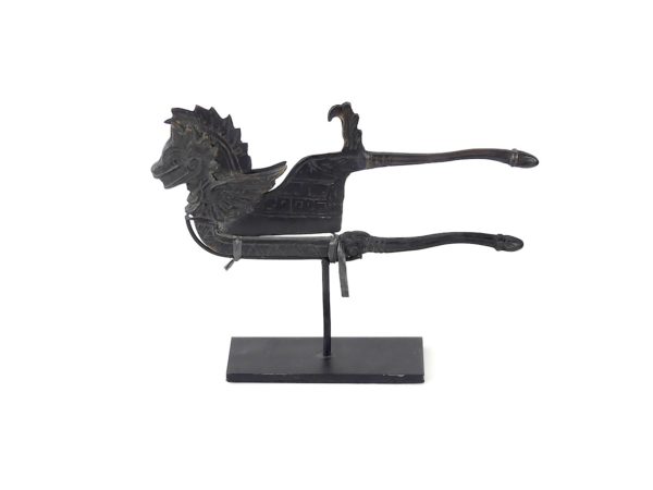 Ancien coupe bétel dragon en bronze