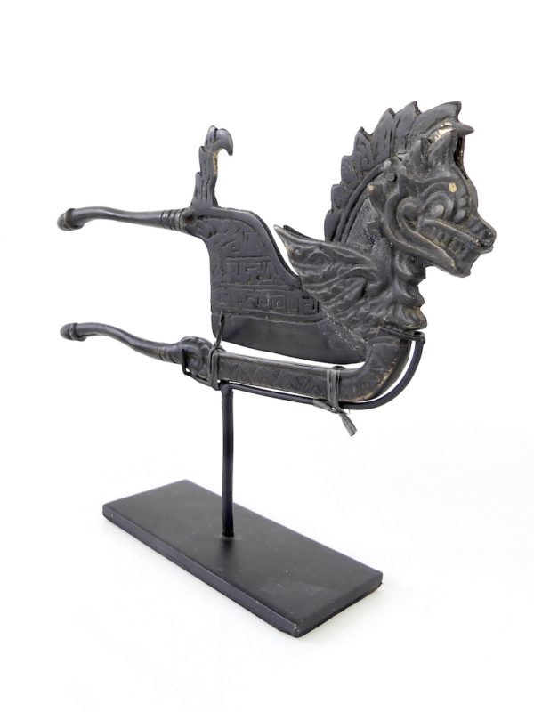 Ancien coupe bétel dragon en bronze (3/4-2)