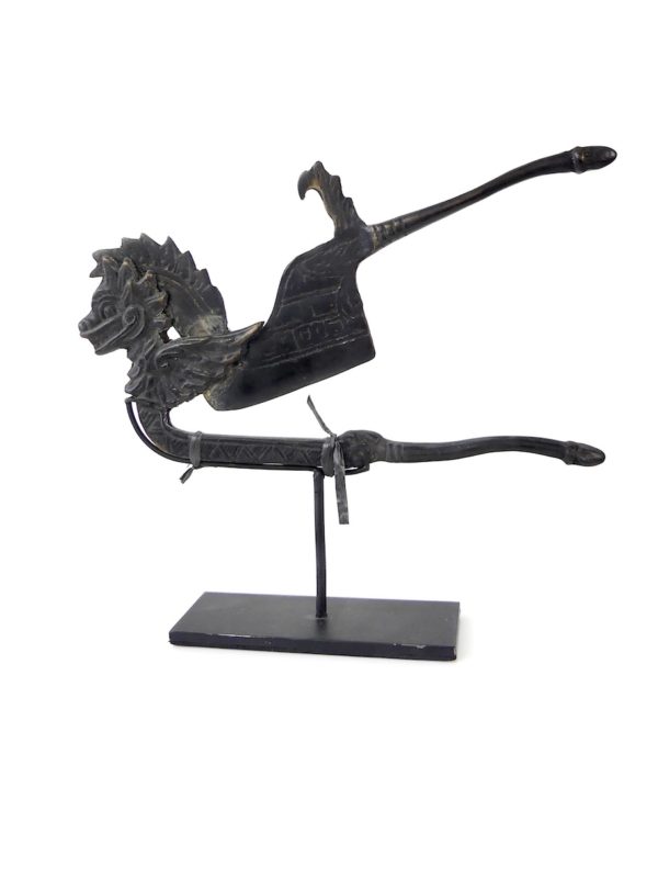 Ancien coupe bétel dragon en bronze (ouvert)
