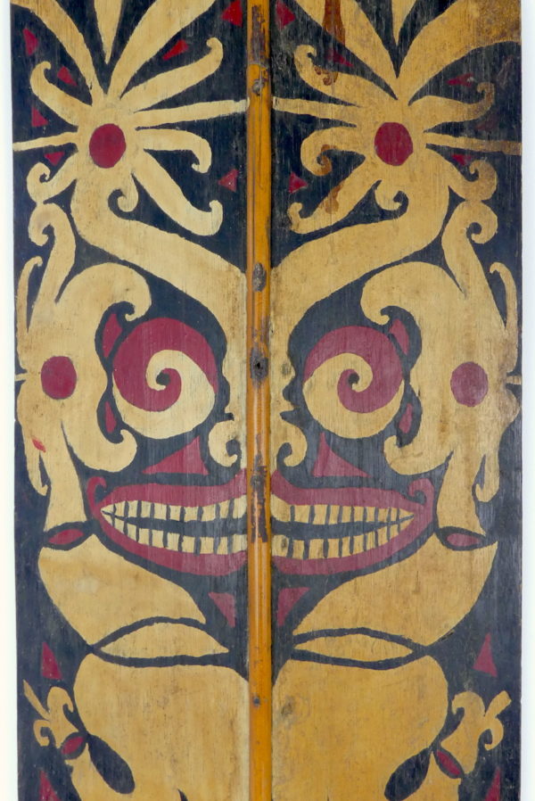 Bouclier Dayak Kalimantan (détail face)