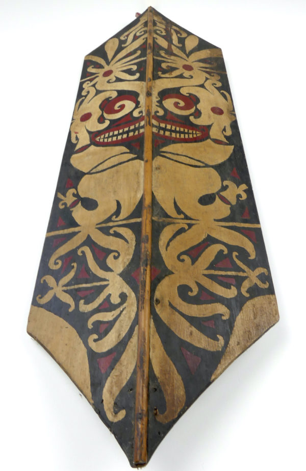 Bouclier Dayak Kalimantan (dessous)