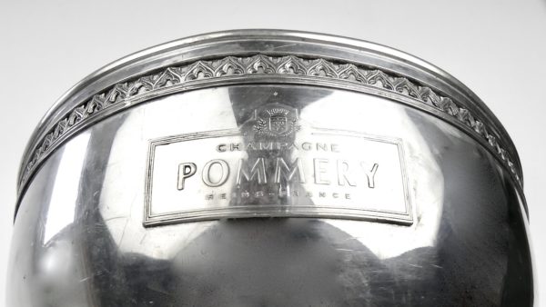 Grande vasque à champagne POMMERY (détail face)