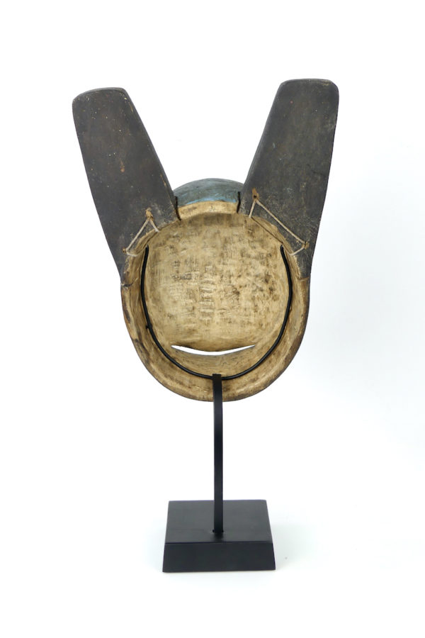 Masque Ours Tlingit bleu (dos)