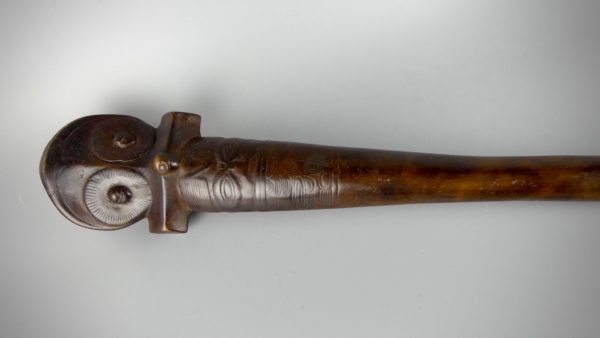 Massue de guerre u’u des îles Marquises (détail)