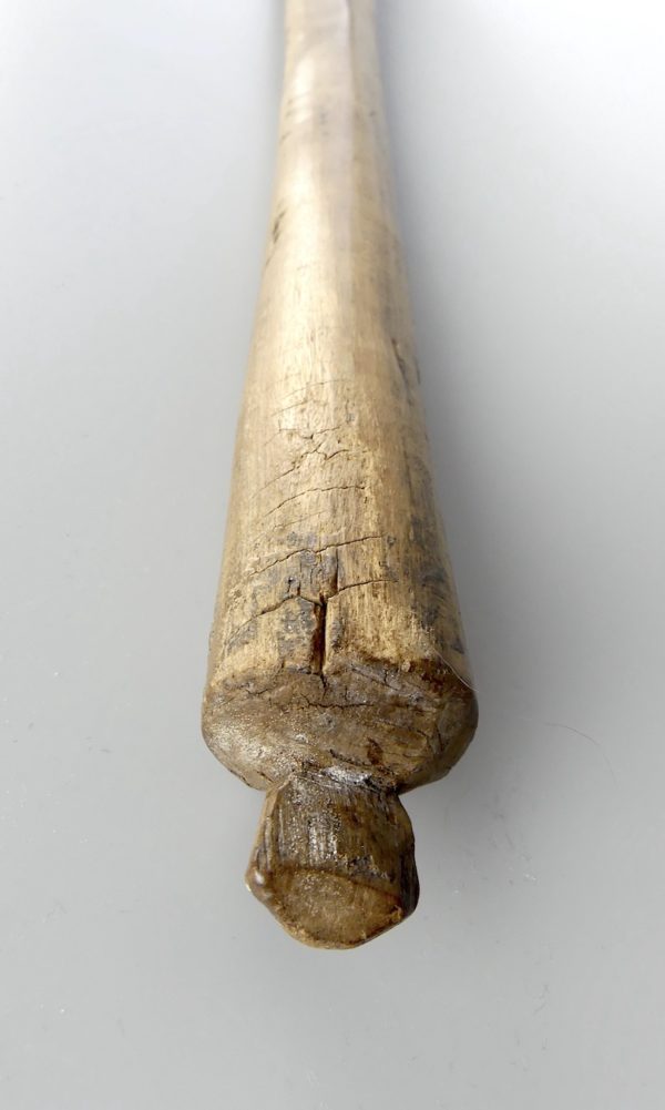 Massue de guerre fa’aautaliga Samoa (détail pommeau)