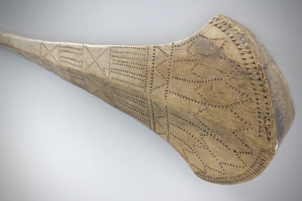 Massue de guerre fa’aautaliga Samoa (décor dessus)
