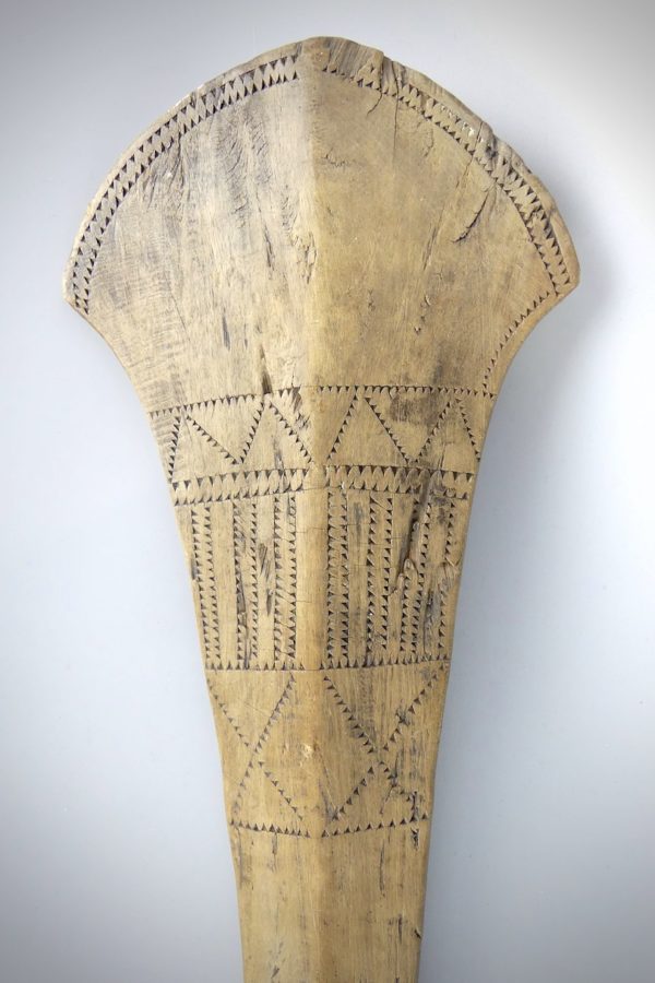 Massue de guerre fa’aautaliga Samoa (détail face)