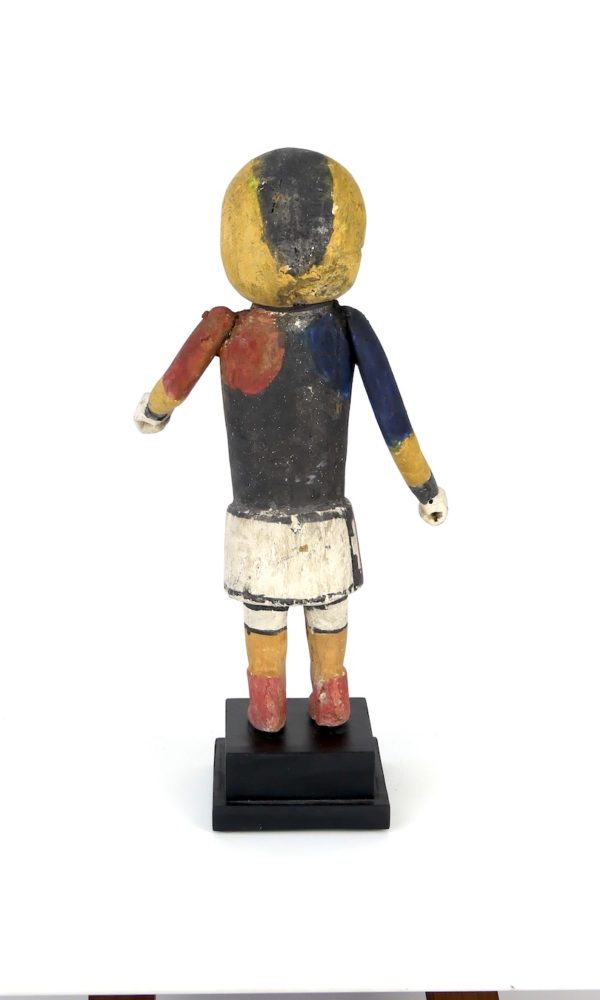 Poupée Kachina jaune Hopi (dos)