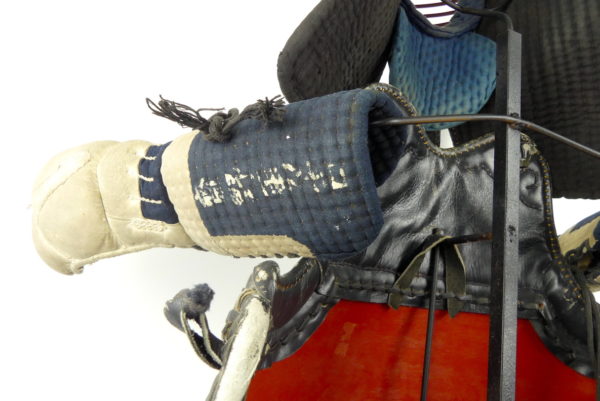 Bōgu ancien de kendo (détail)