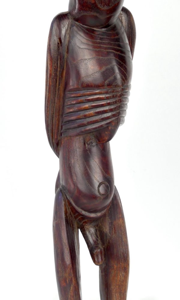 Grand Tangata Manu (détail torse)