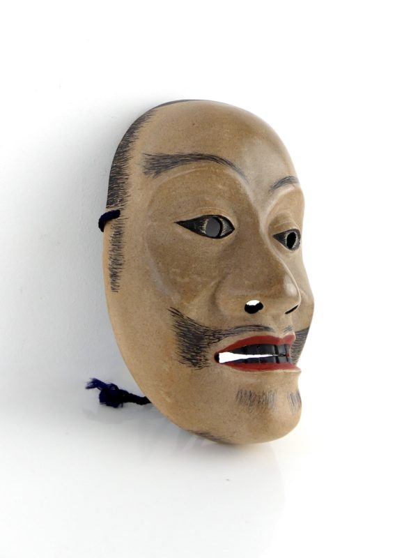 Masque Ayakashi en bois (3/4)