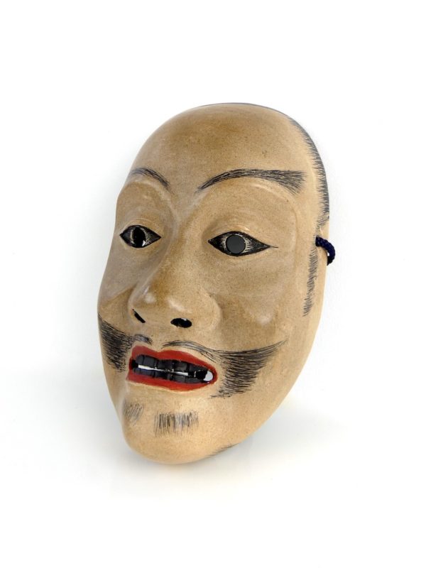 Masque Ayakashi en bois (3/4-2)