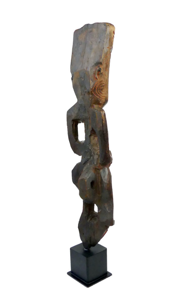 Grand Teko Teko Maori ancien (3/4 dos)