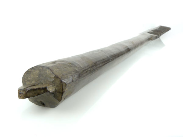 Massue de guerre fa'alaufa'i Samoa (détail 3/4)