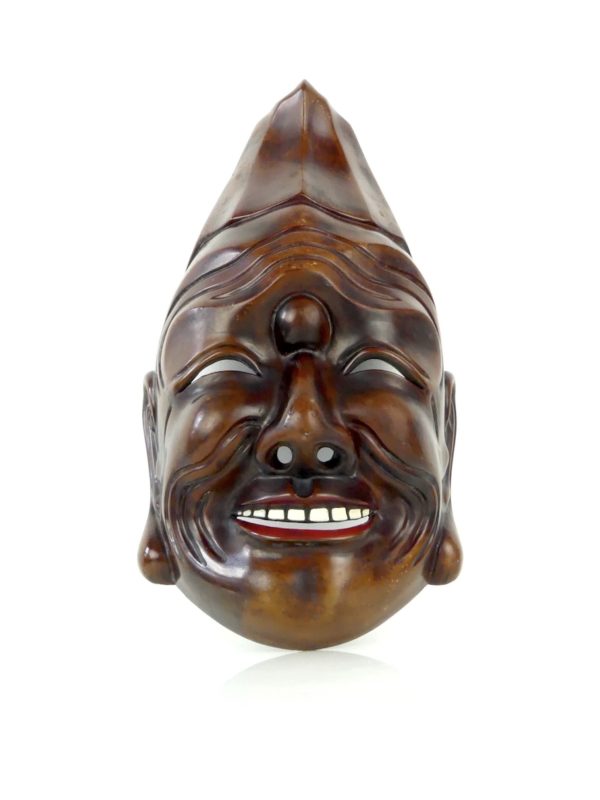 Masque de Gigaku de Baramon (face)