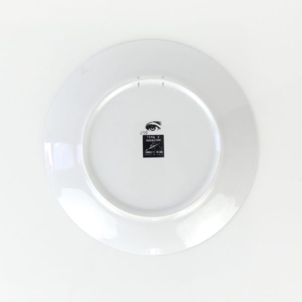 Assiette murale de collection Tema E Variazioni n°219 (dos)