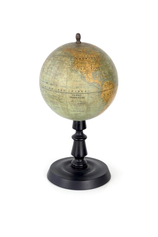 Globe terrestre de bureau droit J. Forest (1)