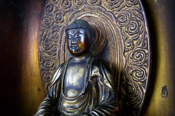 Butsudan Bouddha Amida (détail 3)