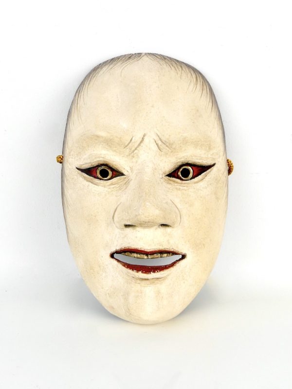 Masque Ohdoji Théâtre Nô (face)