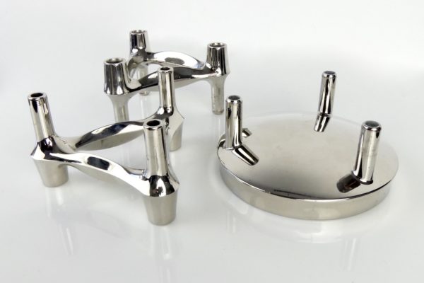 Bougeoirs Fritz Nagel et coupelle (2)